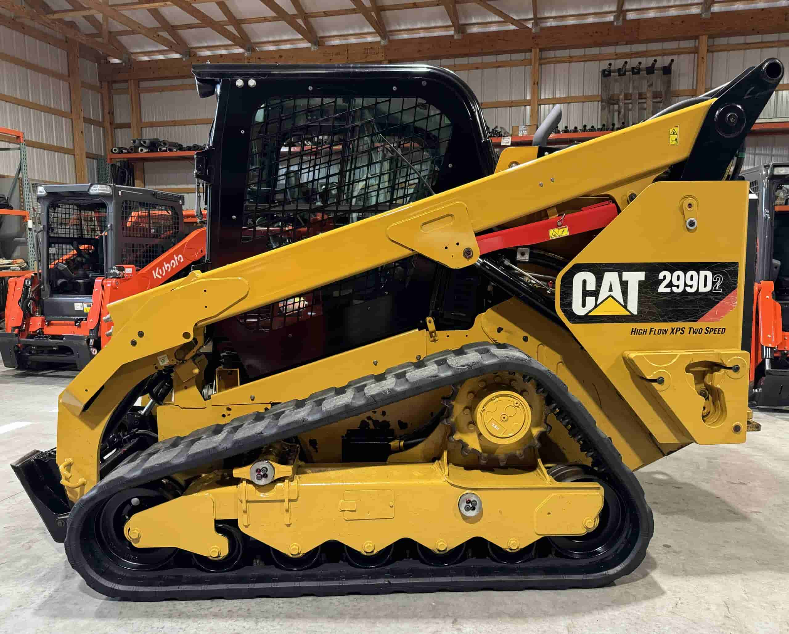 2017 CAT 299D2 HIGH FLOW
